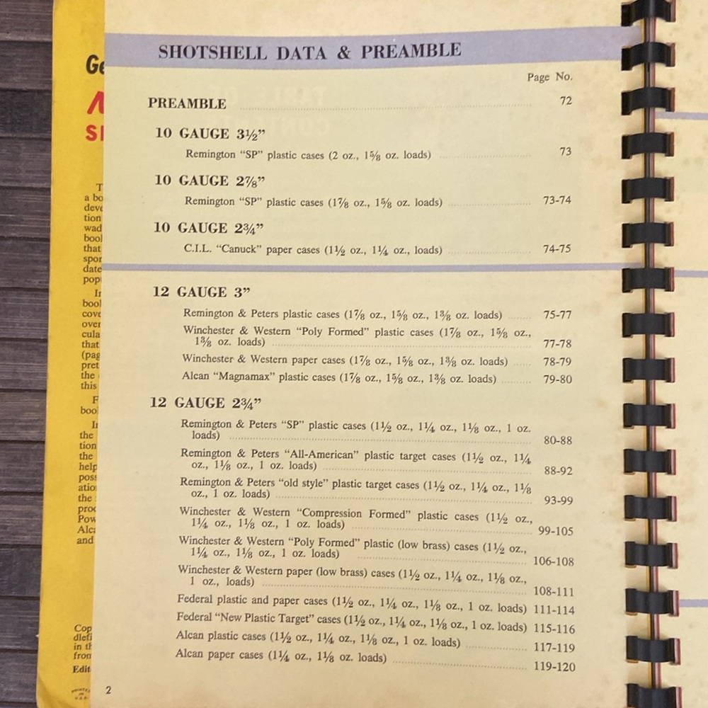 Lyman First Complete Edition Shotshell Handbook - Picture 5 of 9